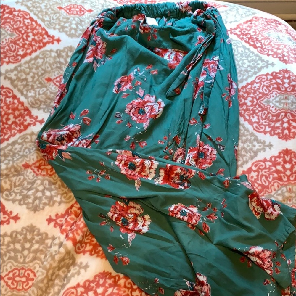 Flowered salsa skirt